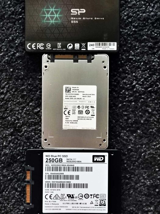 SSD - Uszkodzone - 14 sztuk