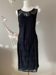 Elegancka wieczorowa koronkowa sukienka czarna So Fabulous 44