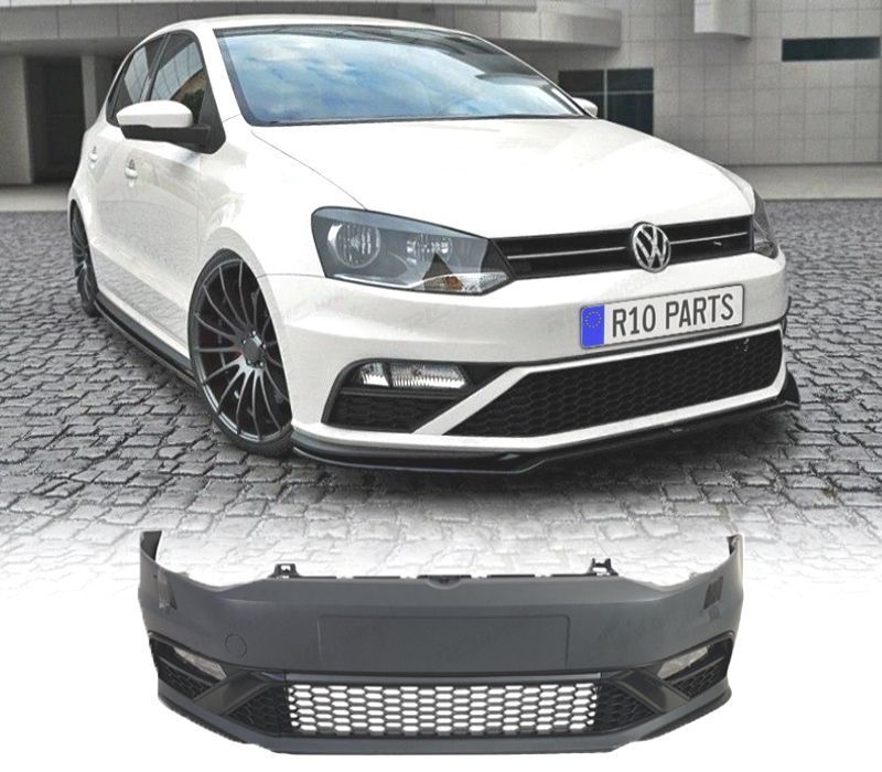 PARA-CHOQUES FRONTAL VOLKSWAGEN VW POLO 6C 6R LOOK GTI 09-17