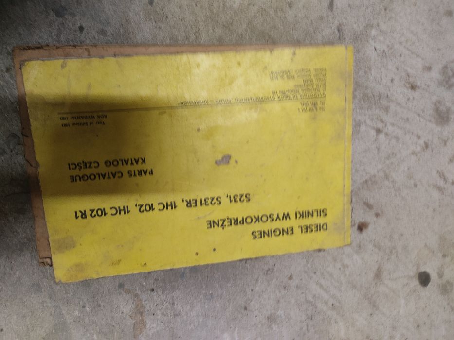 Stare książki silniki wysokoprężne