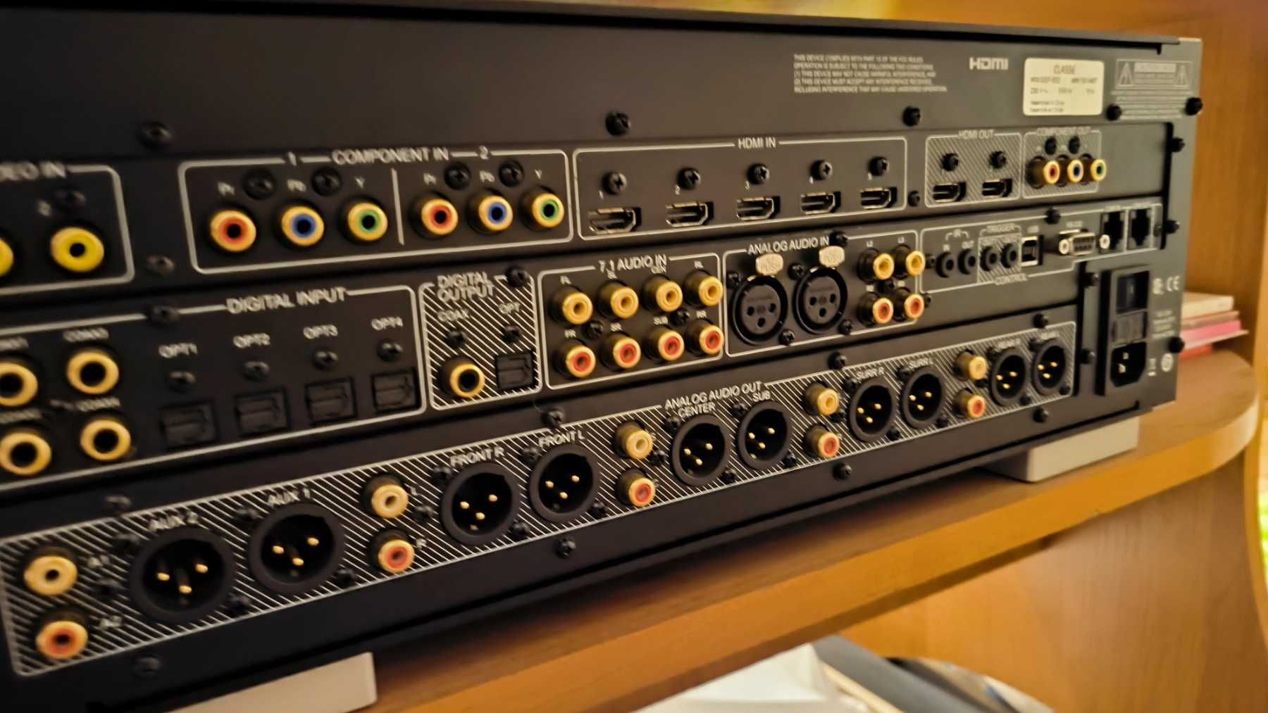 Classes ssp-800 preamplifer
