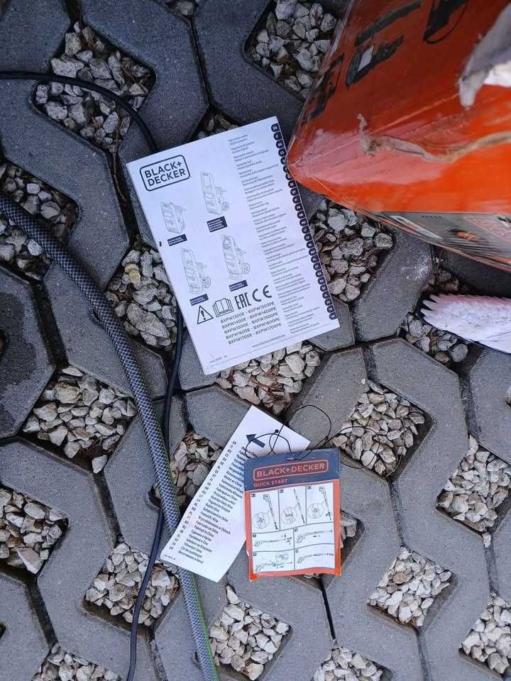 Myjka ciśnieniowa Black&Decker