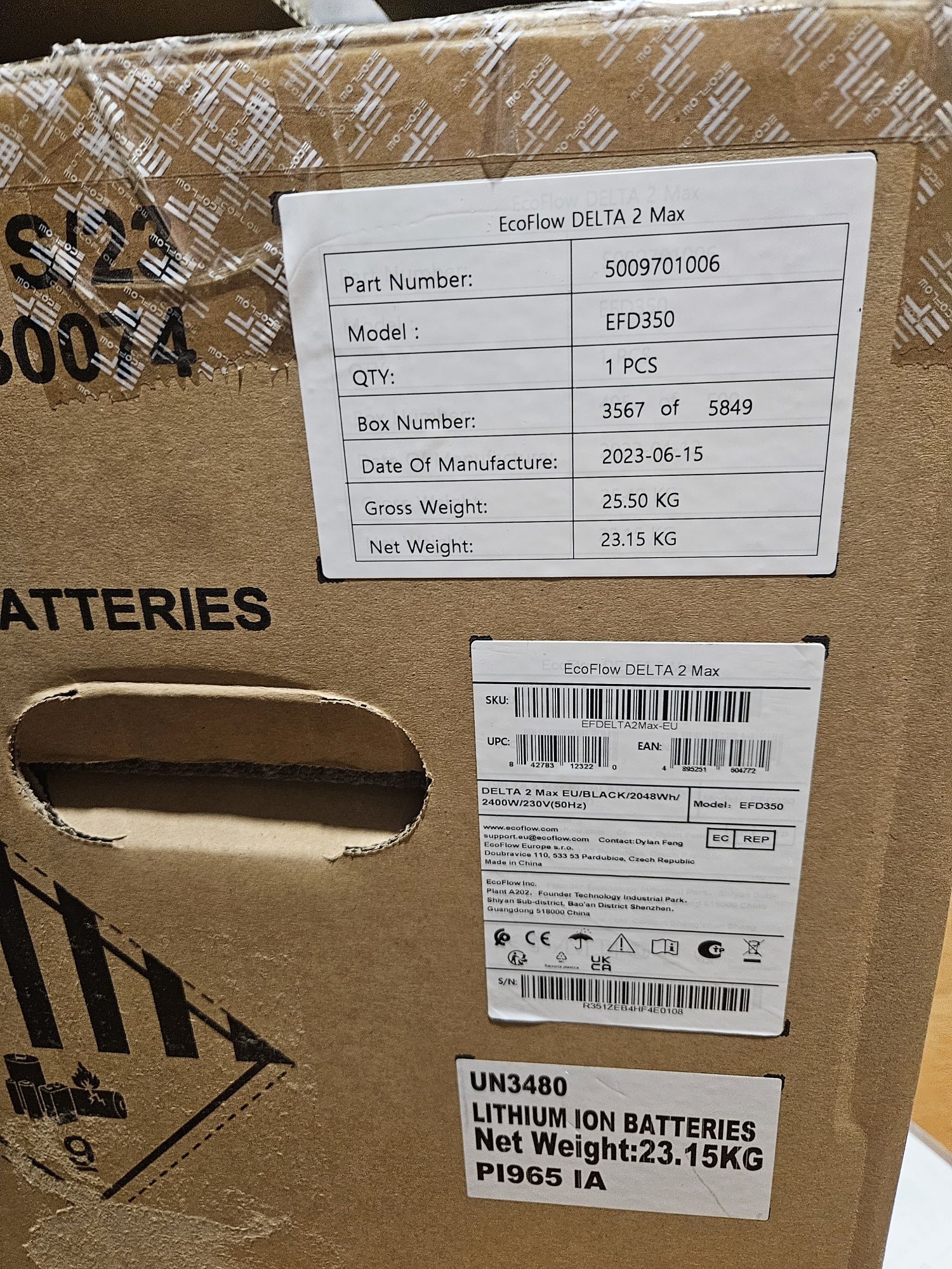 Зарядна станція Ecoflow delta 2 max 2000