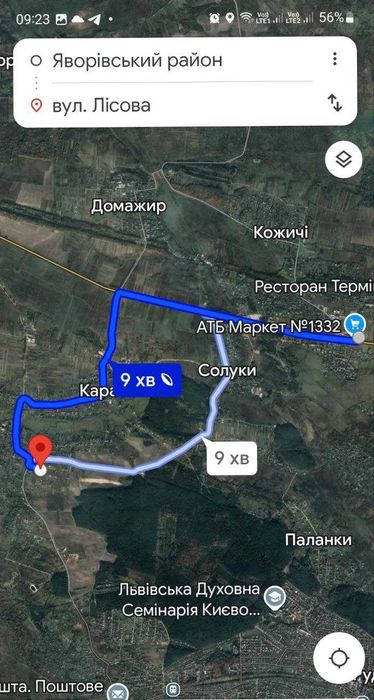 Продаж ділянки 15с. Вороців