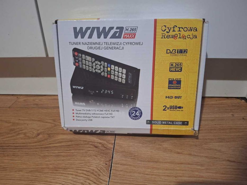 Tuner telewizyjny cyfrowy WiWa h265
