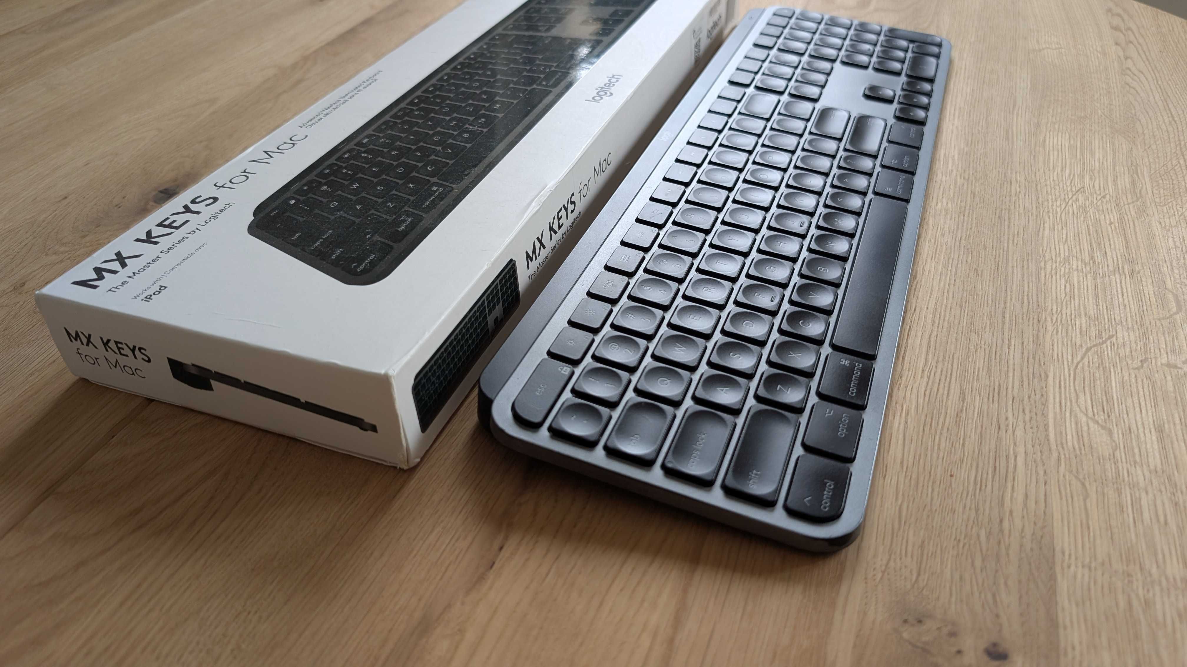 Logitech MX Keys For Mac układ ANSI długi enter US wersja