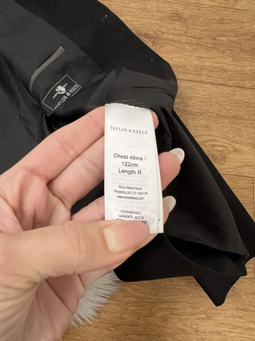 Чорний оверсайз піджак блайзер пиджак жакет на підкладці батал 52 54