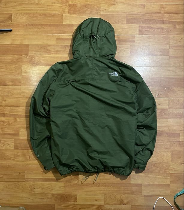 (M) THE NORTH FACE Зеленая курточка на мембране весенняя осенняя tnf