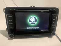 radio nawigacja Skoda Superb octavia RNS 510 DAB 3T0.035.686N LADNA