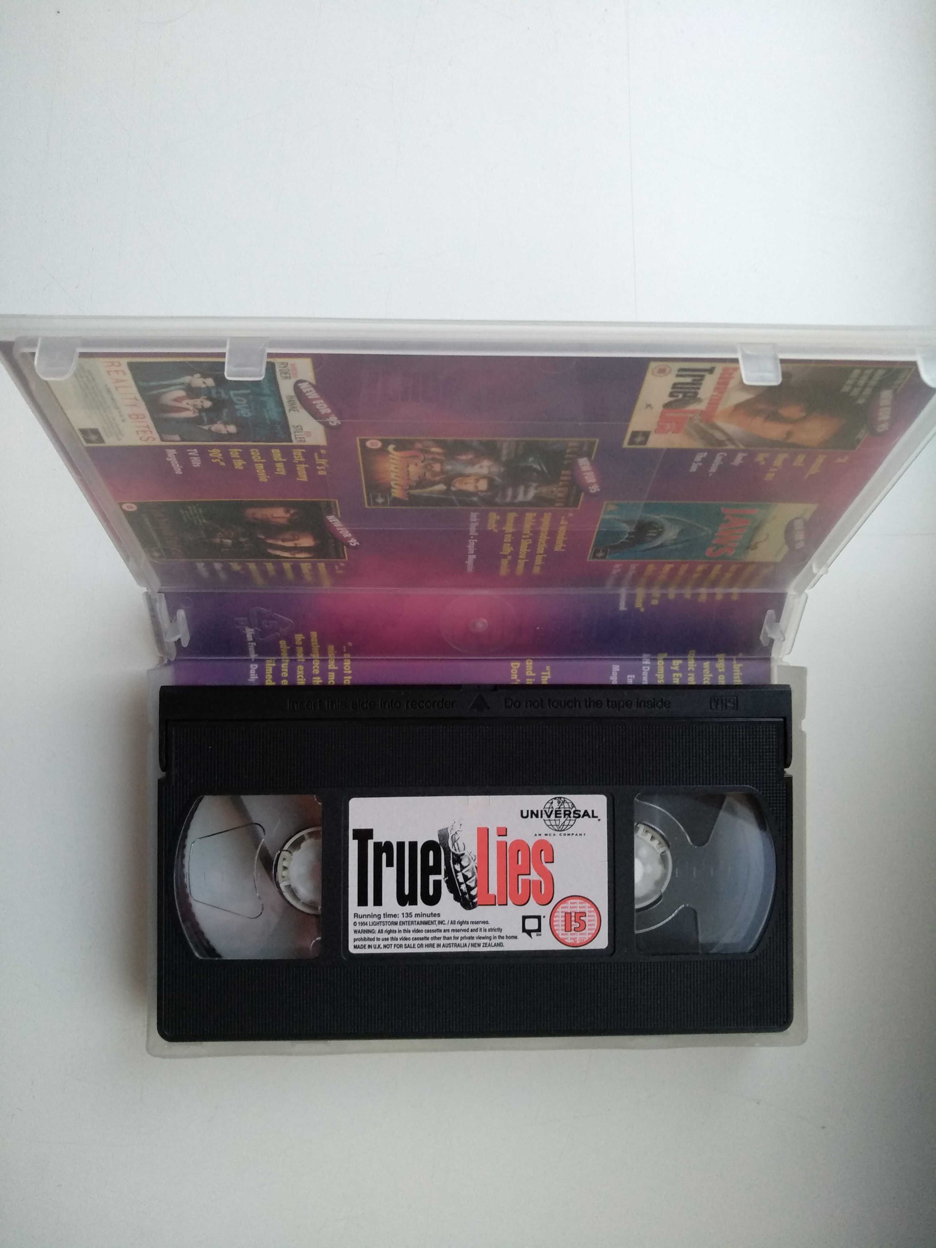 Відеокасета VHS Правдива брехня (True Lies). Із Англії.