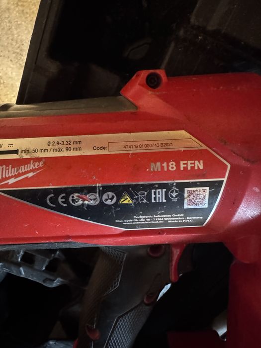 Gwozdziarka Milwaukee FFN M18