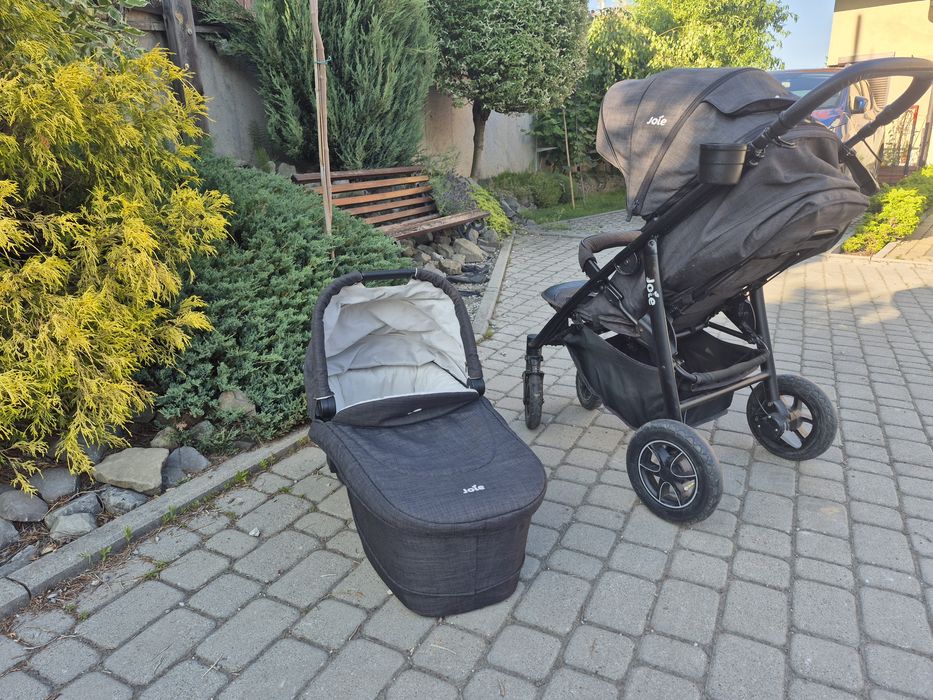 Wózek joie 2w1 spacerówka + gondolka