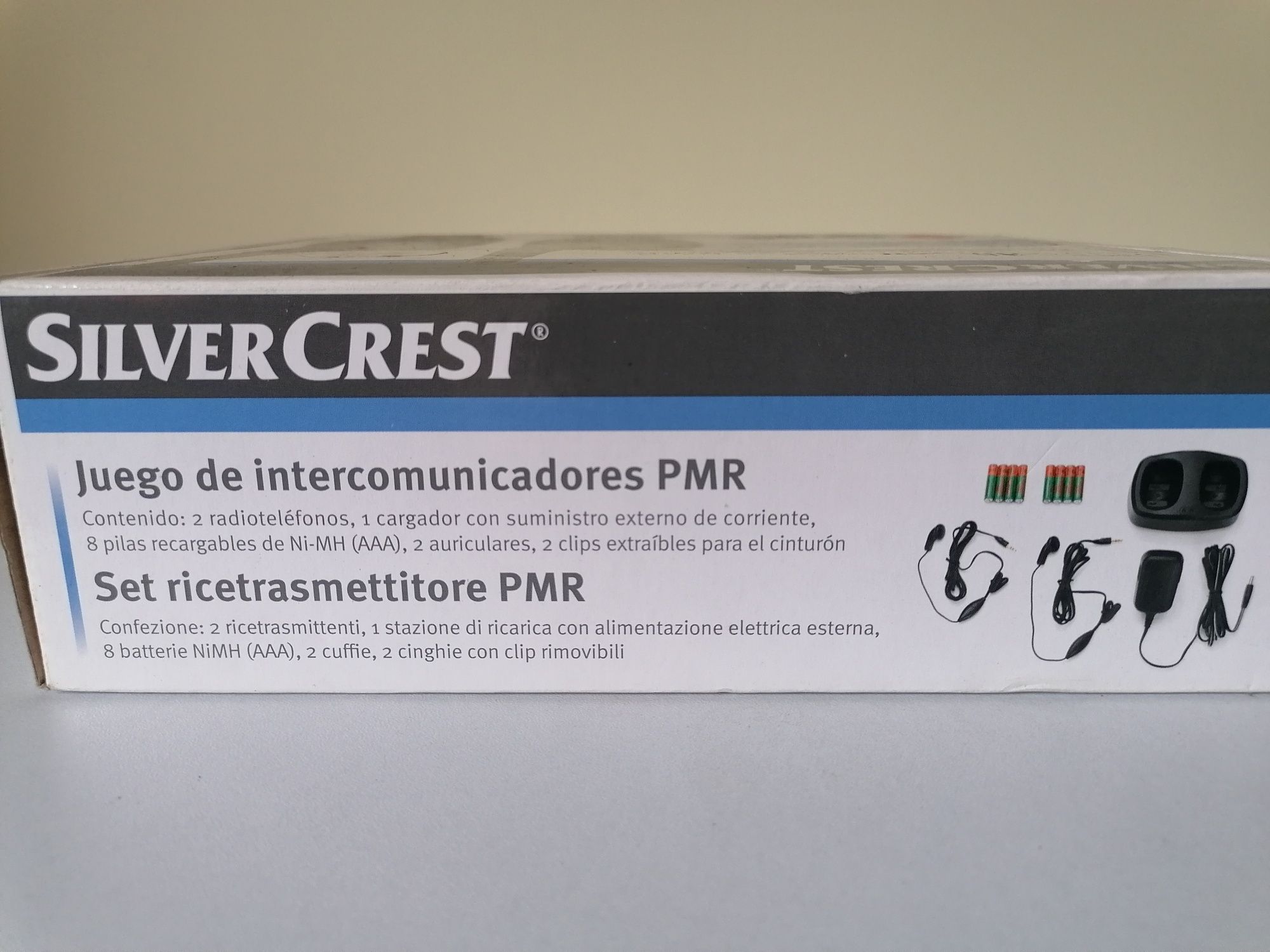 Conjunto de intercomunicadores PMR da SILVERCREST, Novo!