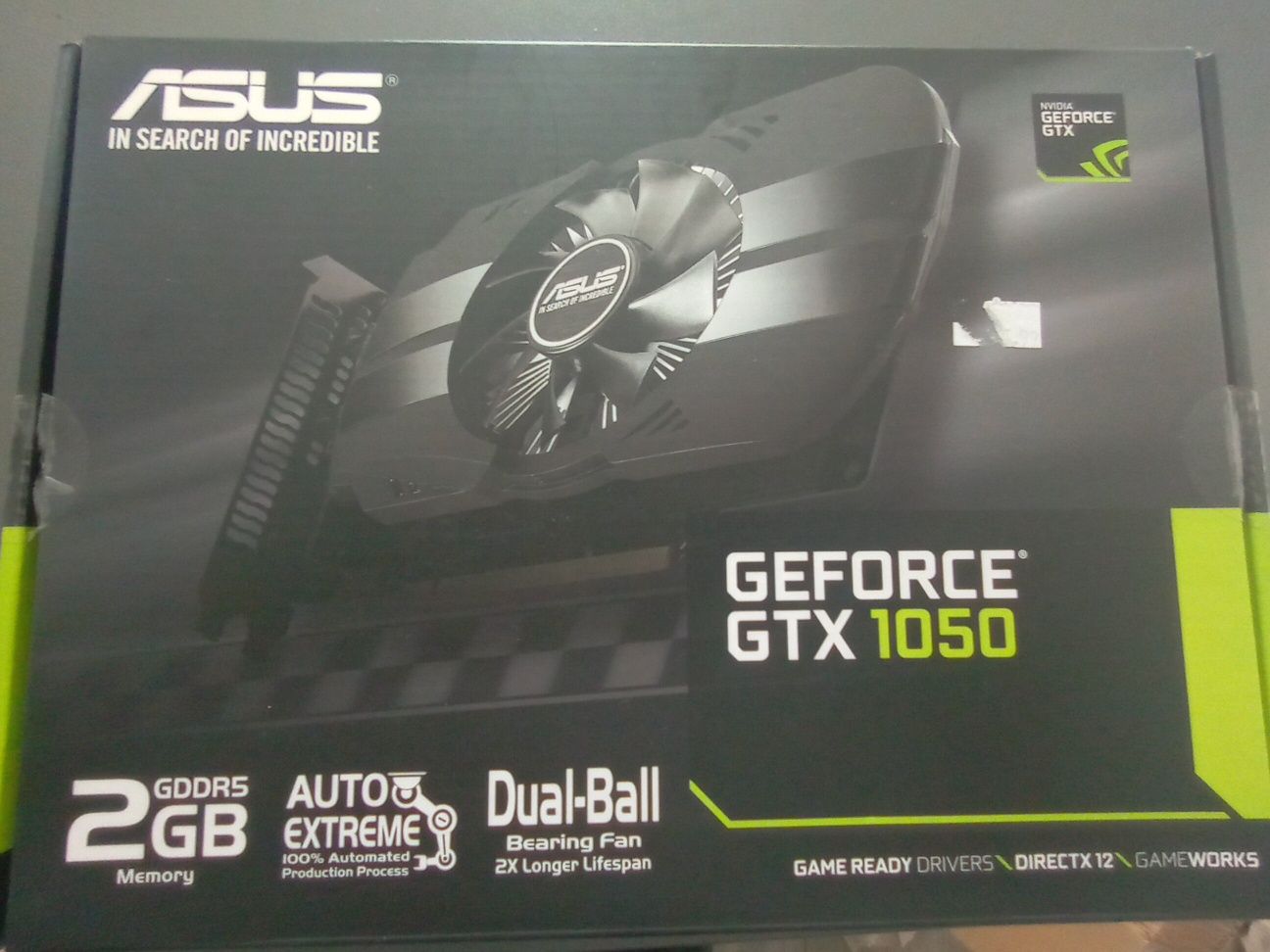 Asus GTX 1050 2Gb GDDR5