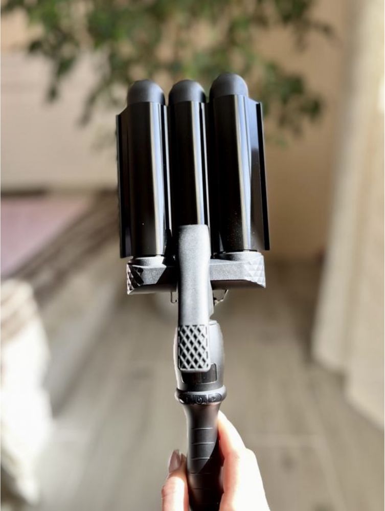 Потрійна плойка для завивки 32 мм mermade pro waver