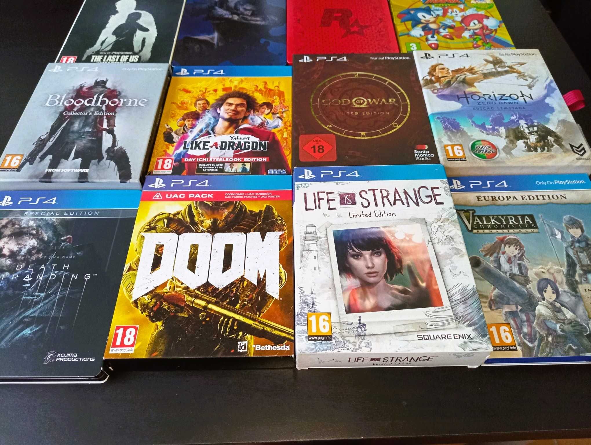 Coleção Jogos Edição Especial PS4