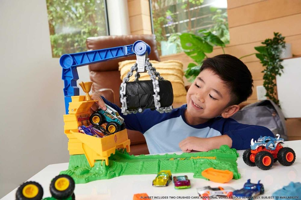 Набір Хот Вілс Hot Wheels Monster Truck Arena Smashers Rhinomite's
