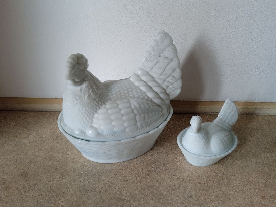 Kura porcelanowa PRL