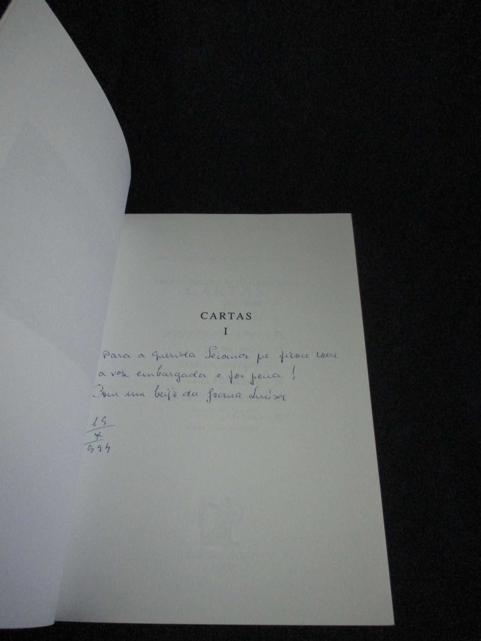 Livro Cartas I Sebastião da Gama Colecção Poesia Ática