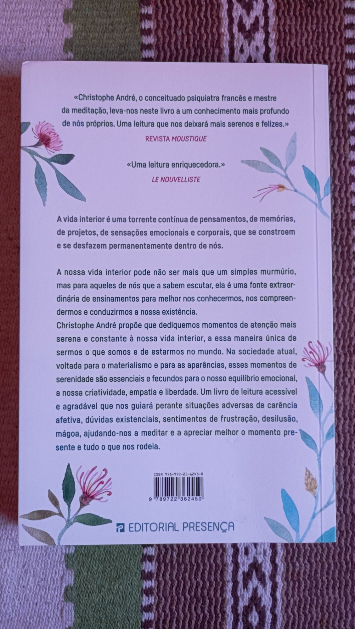 Livro A vida interior, de Christophe André - Portes gratis