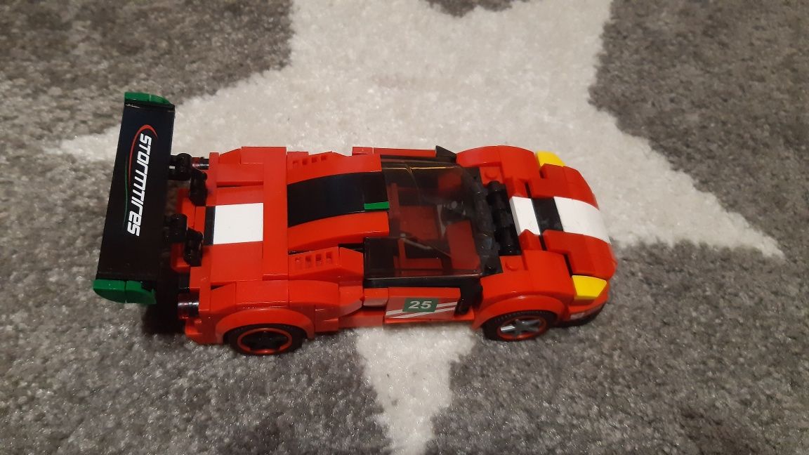 Klocki ferrari autko nie LEGO