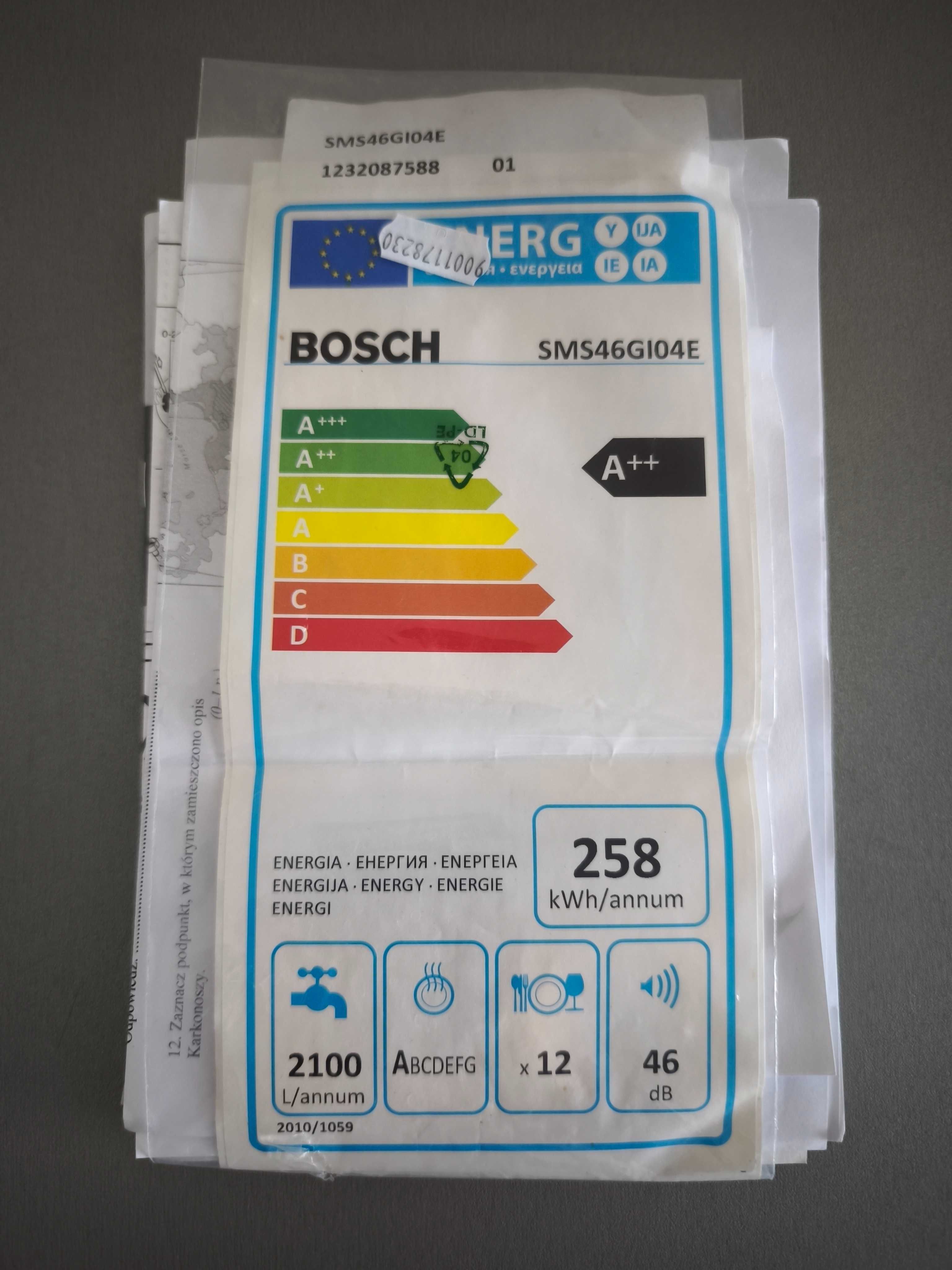 Zmywarka 60cm wolnostojąca