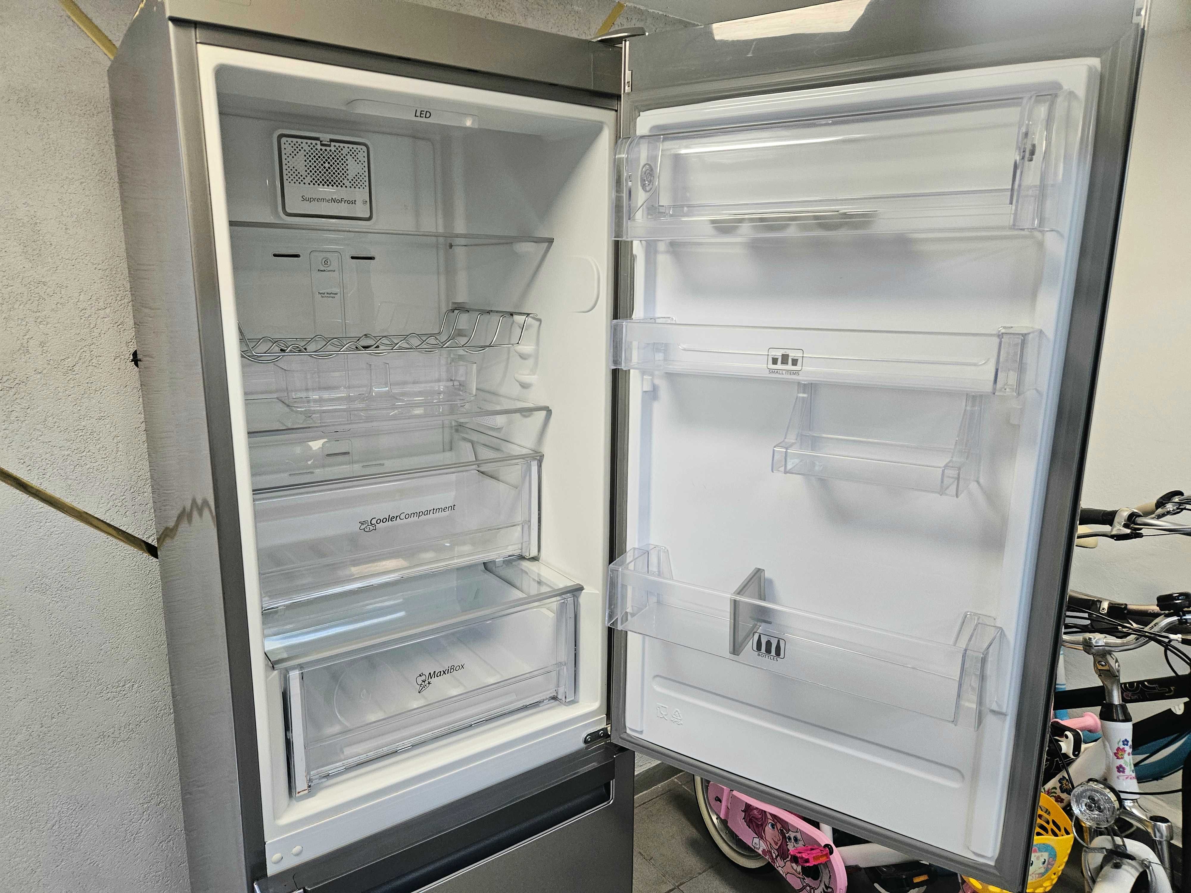 Lodówka Total No Frost WHIRLPOOL Srebrna