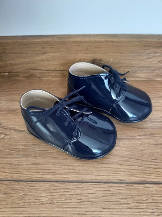 Buciki niemowlęce granatowe 12 cm