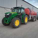 John Deere 6140R powerquad ECO TLS,  6 cylindrów