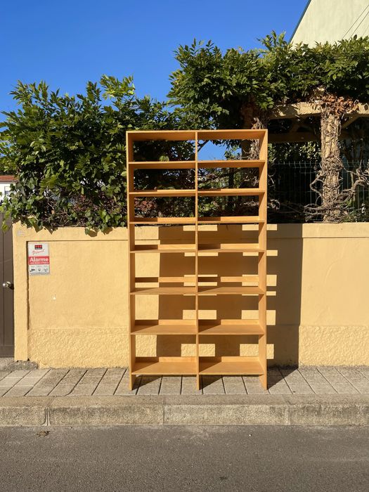 Estante alta de dois modulos