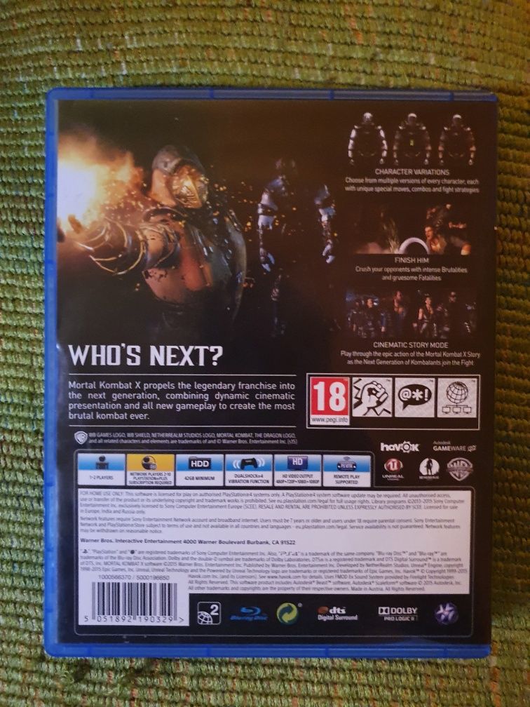 Mortal Kombat X PS4