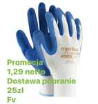 Rękawice robocze Ogrifox rozm. 7,8,9,10+GRATIS buty robocze zimowe