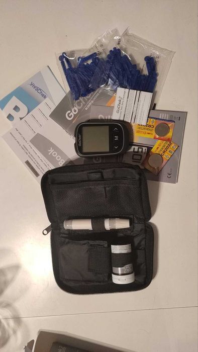 Монитор уровня глюкозы в крови GoChek2 (примятая упаковка).