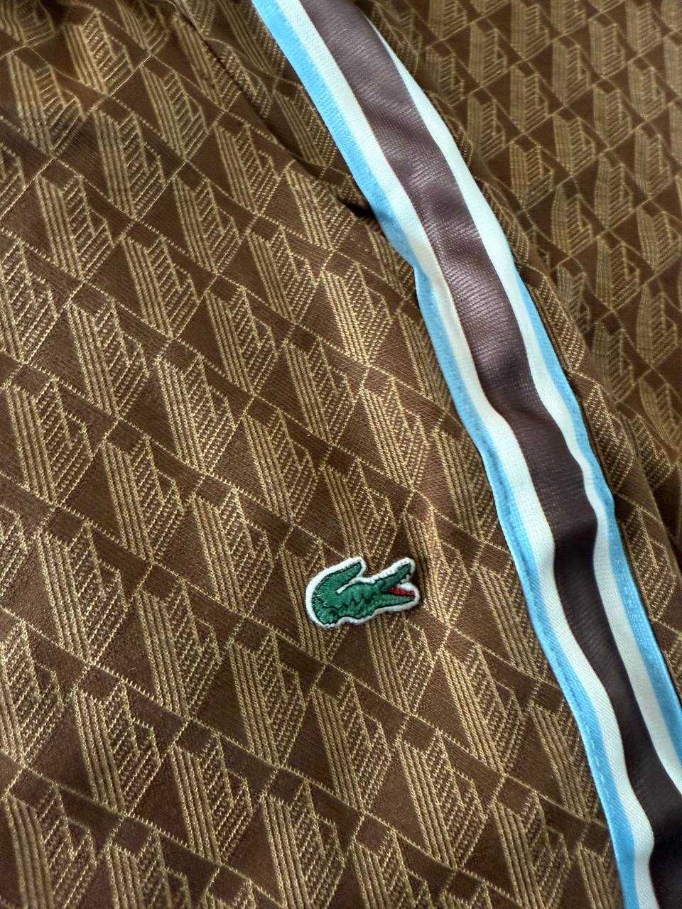 Nowe dresy Lacoste Monogram Braun