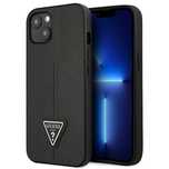 Etui Guess Saffiano Triangle Logo Na Iphone 13 Mini - Czarne