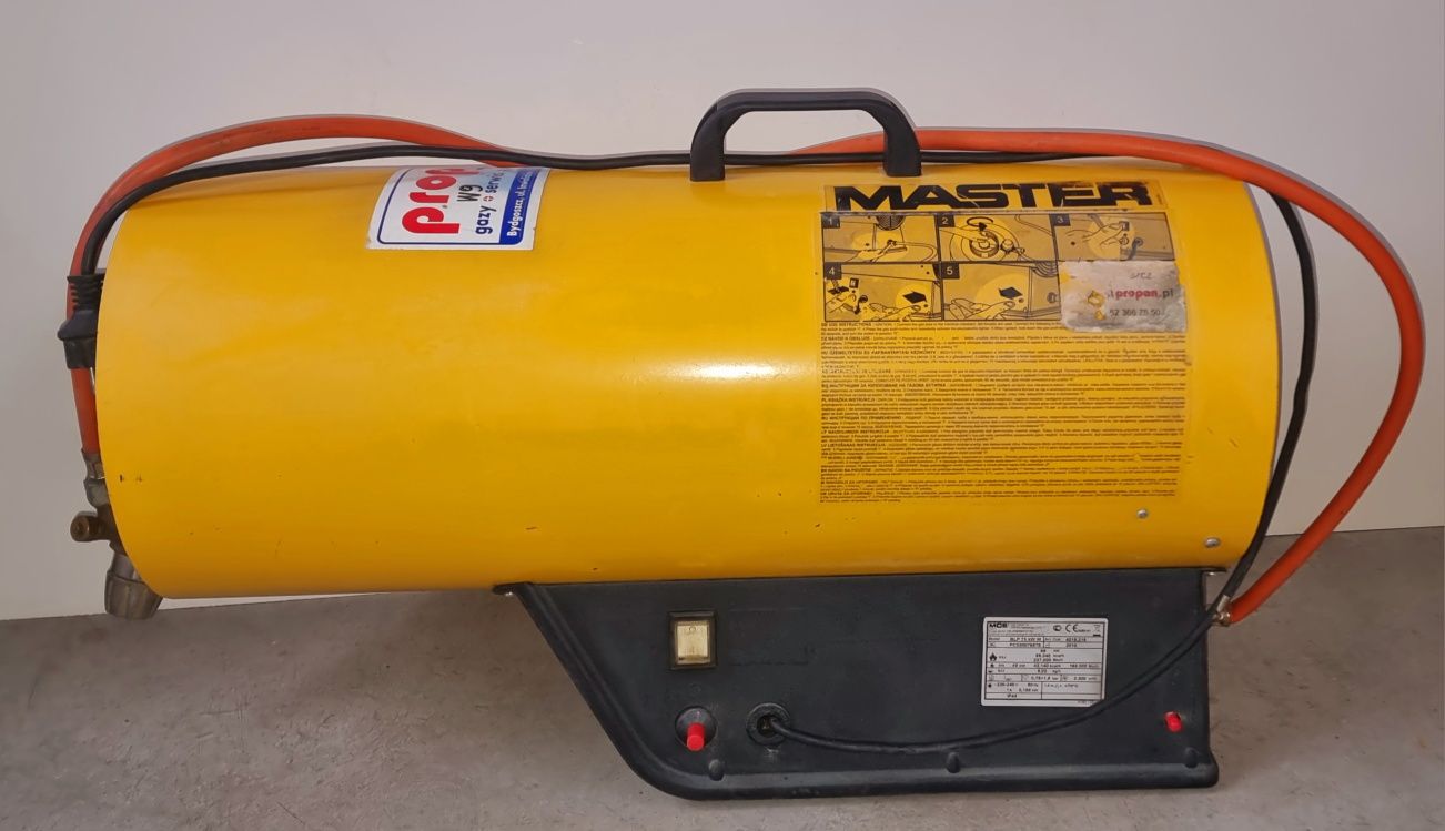 Nagrzewnica gazowa Master BLP 73M + zestaw do sprzęgania butli