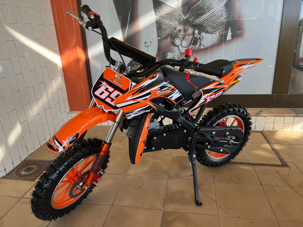Promoção - Mini Moto Cross 49cc para crianças - NOVAS