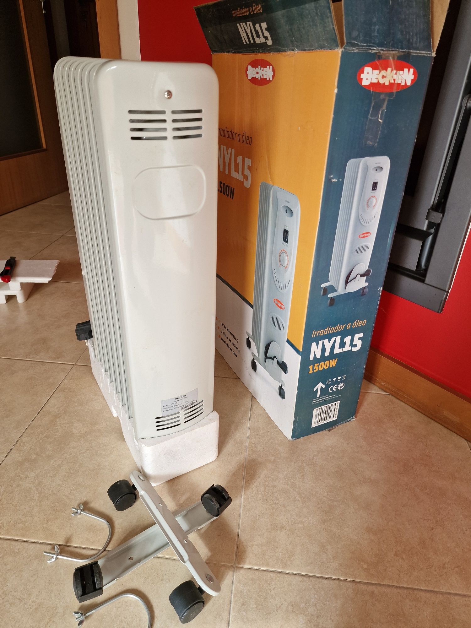 Irradiador a óleo