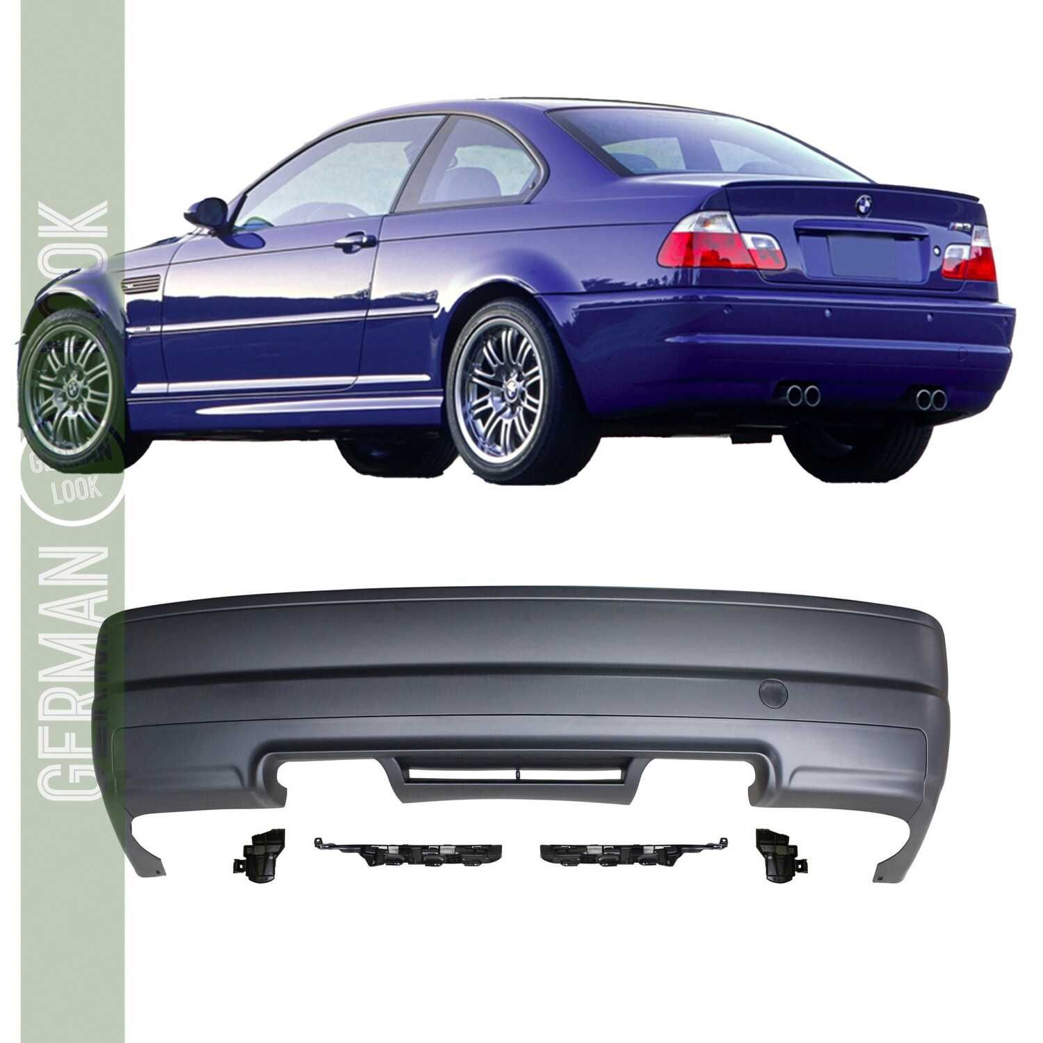 Para-choque traseiro BMW Série3 E46 M3 Procure por Coupé e Conversível