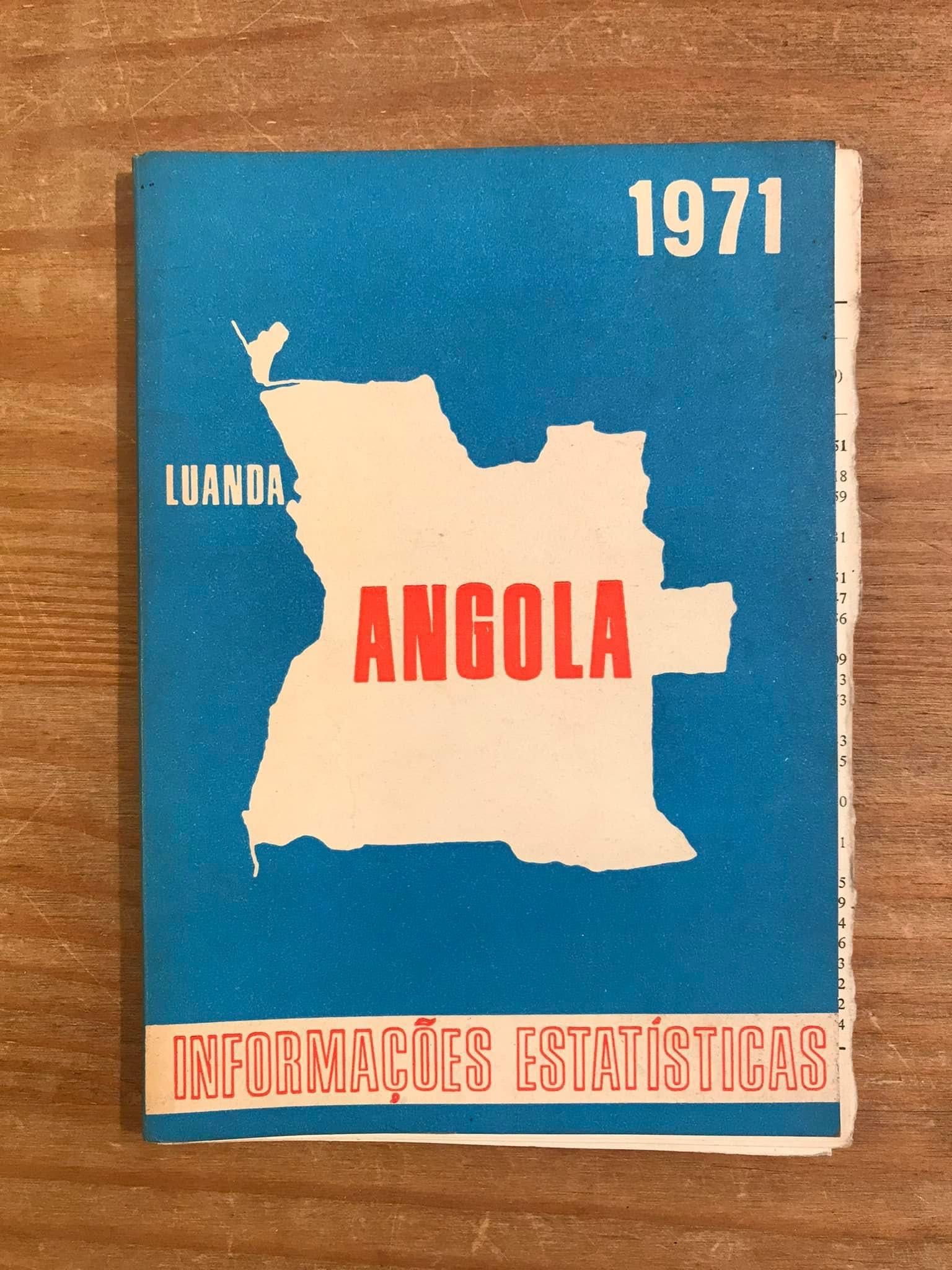 Angola - Informações Estatísticas - 1971 (portes grátis)