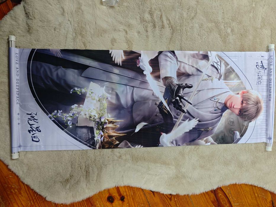 Materiałowy plakat Xavier Love and Deepspace