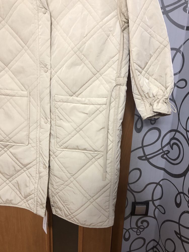 Стёганное пальто Zara р.М