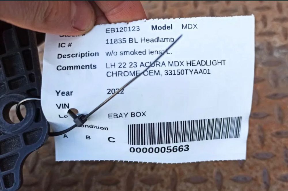 Фара до 2022-2025 ACURA MDX