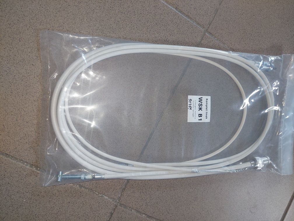 Zestaw kpl linki biale wsk 125 m06-b1 dwuramowka pl