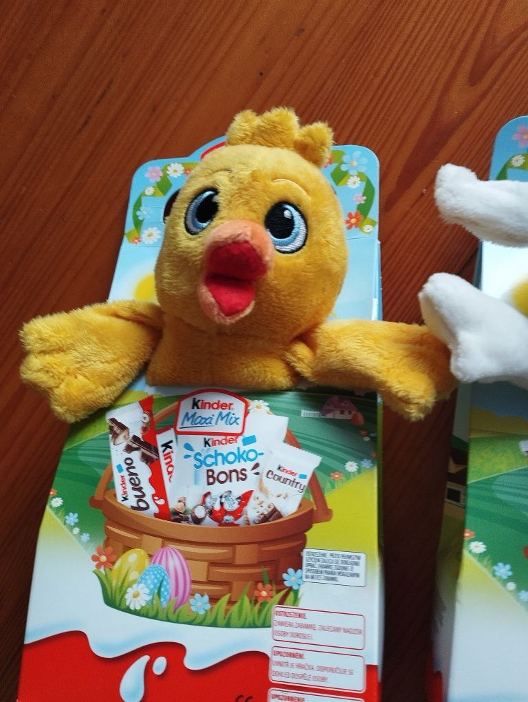 Kinder Maxi z Zabawką Pluszakiem Wielkanoc 133g