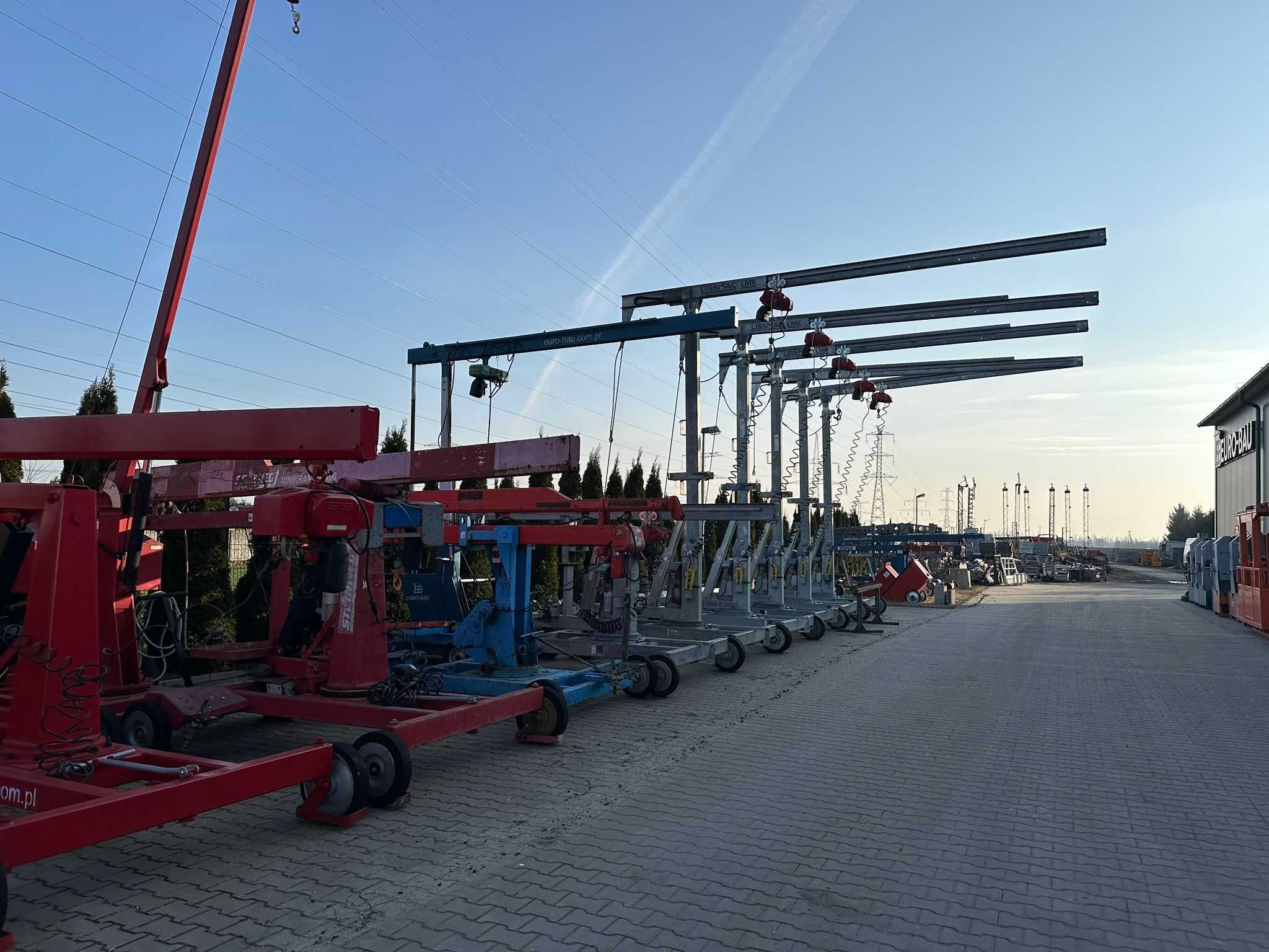 Zawiesie szczękowe do kręgów betonów EICHINGER 1,5T widły HDS Niemiecy