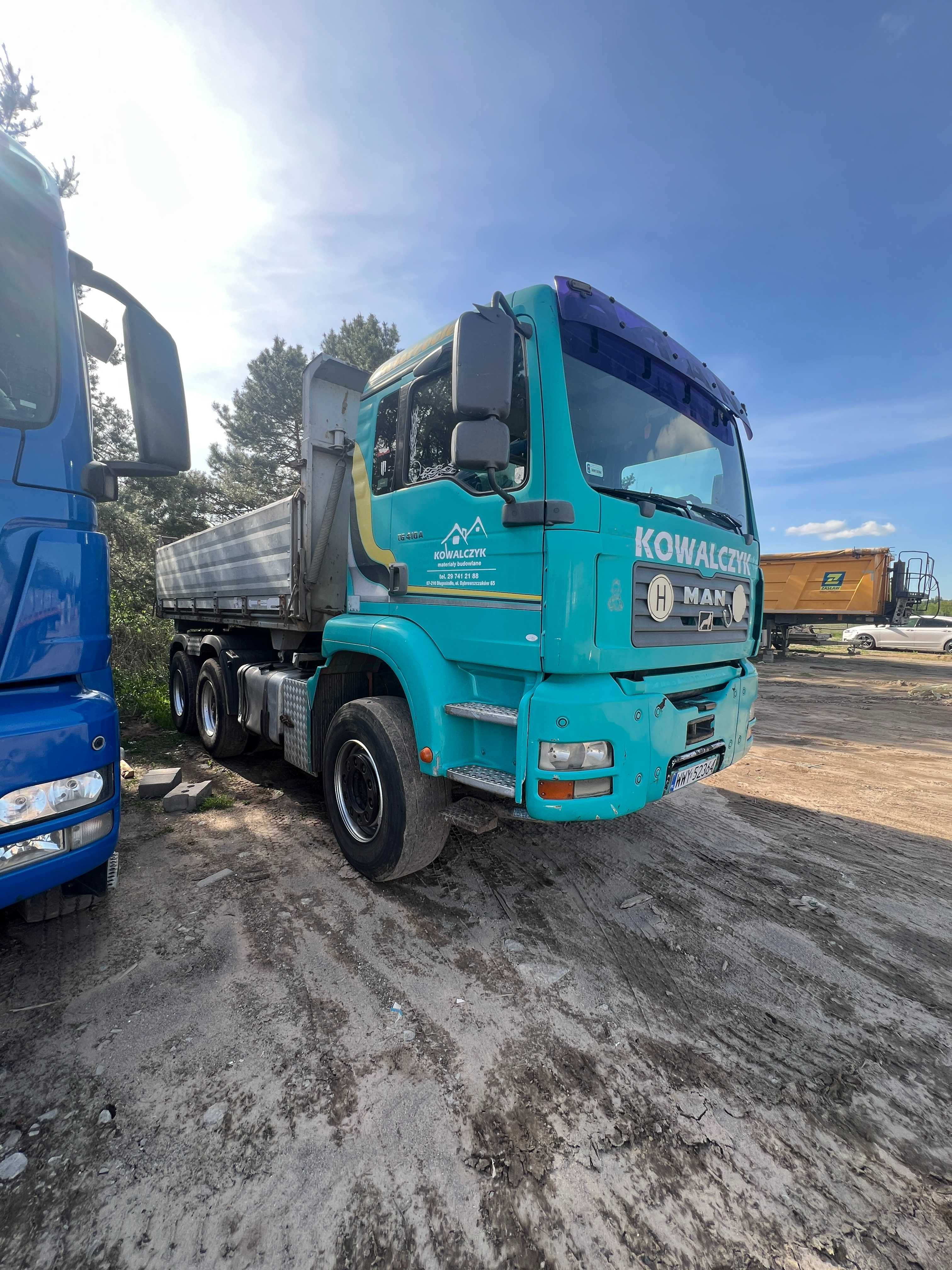 MAN TGA 26,413 MAN Wywrotka , Manual ,26,413 , KIPER 3-str. zamiana