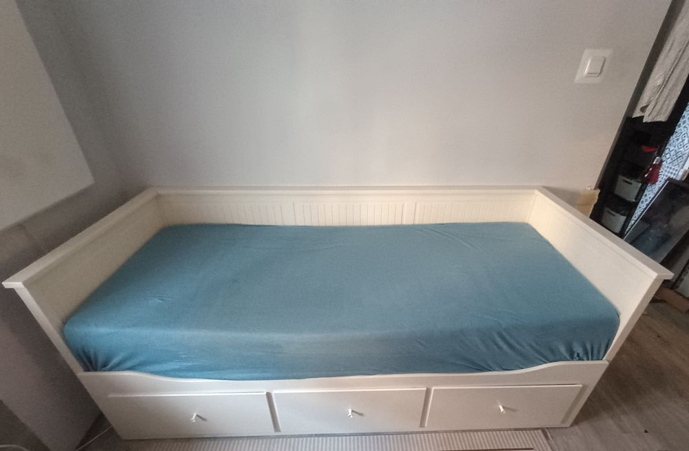 Łóżko Hemnes z Ikea 80x200