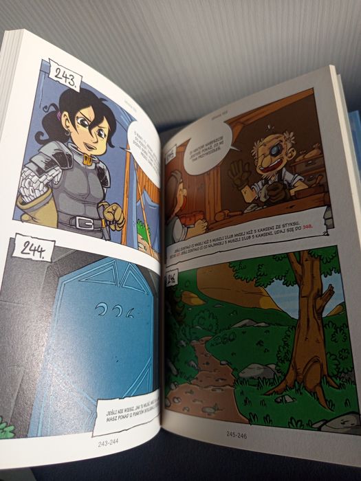 Rycerze 2 wiadomość komiks paragrafowy