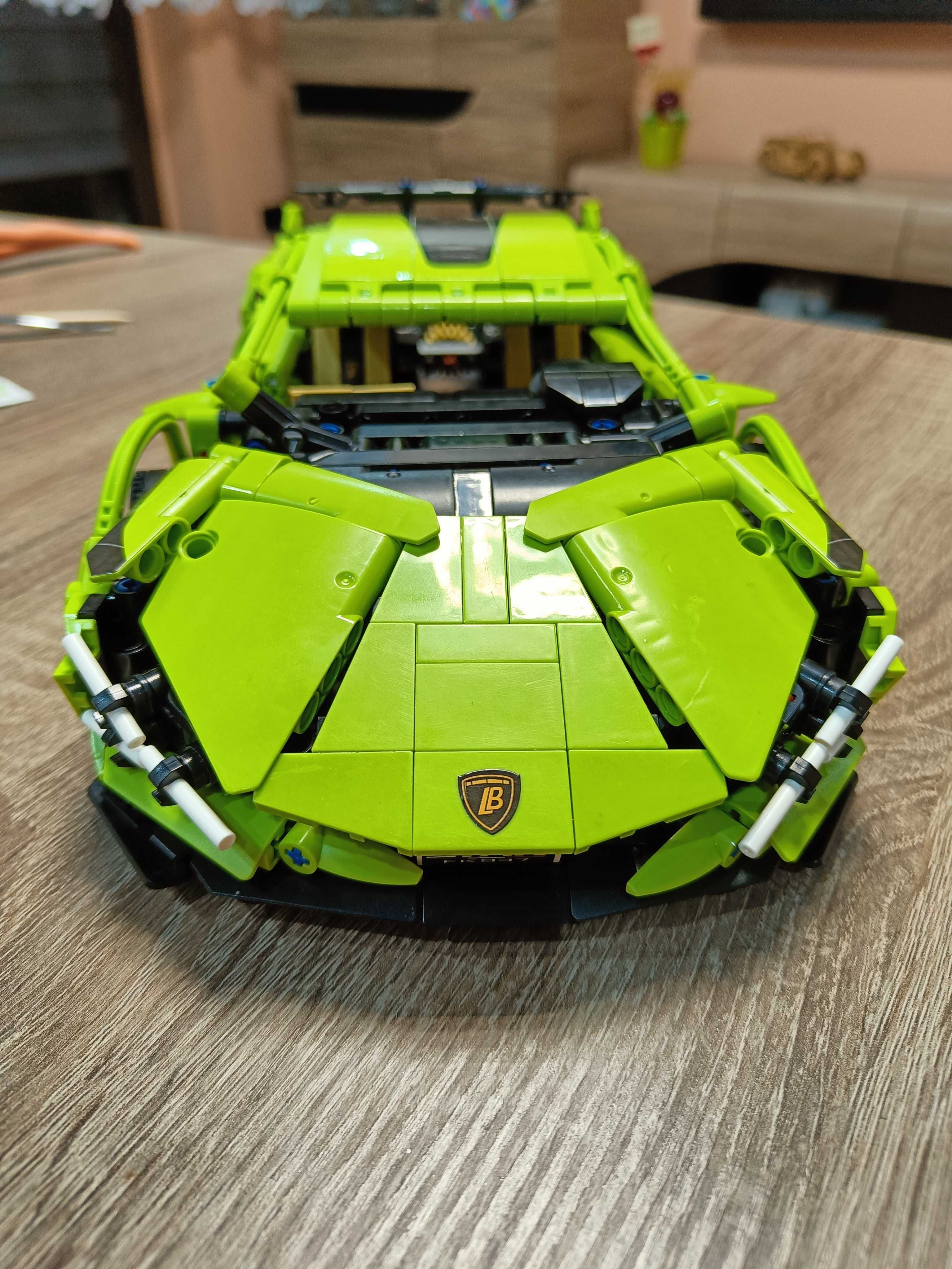 Lamborghini Sian klocki jak LEGO sterowanie z pilota polecam!!